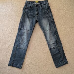 Classic Denim Straight-Leg Jeans for Men